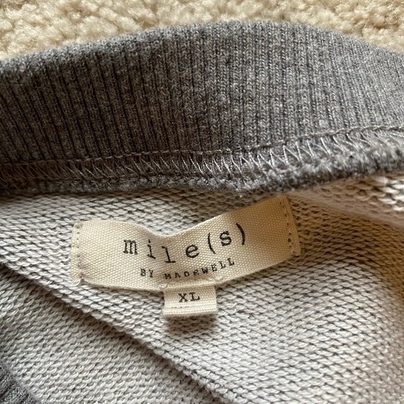 Madewell Grey Sweatshirt size XL - Picture 5 of 5